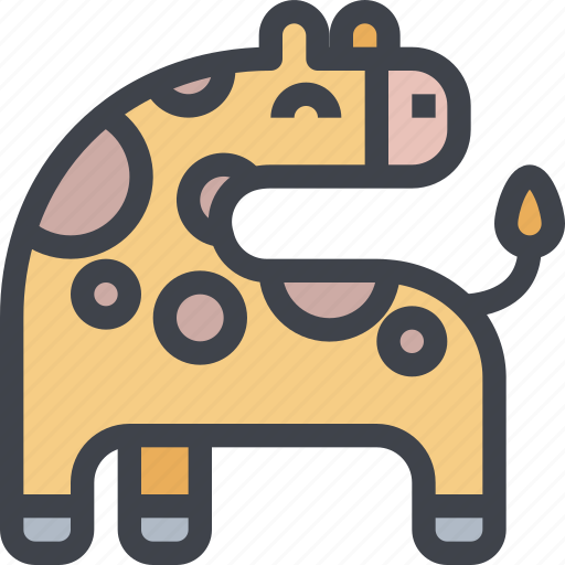 Animal, avatar, character, giraffe, wild icon - Download on Iconfinder
