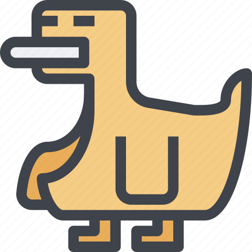 Animal, avatar, character, duck, wild icon - Download on Iconfinder