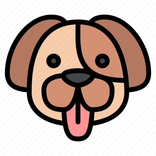 Dog, animal, face, avatar, nature, life, pet icon - Download on Iconfinder
