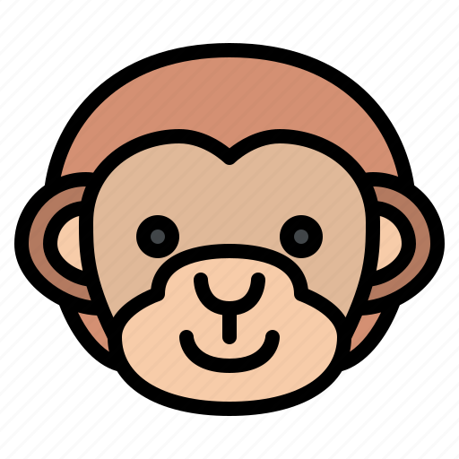 Monkey, animal, face, avatar, nature, wild, life icon - Download on Iconfinder