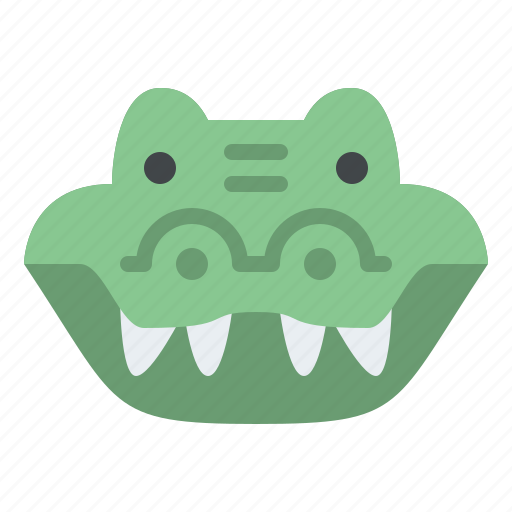 Alligator, animal, face, avatar, nature, wild, life icon - Download on Iconfinder