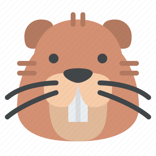 Beaver, animal, face, avatar, nature, wild, life icon - Download on Iconfinder