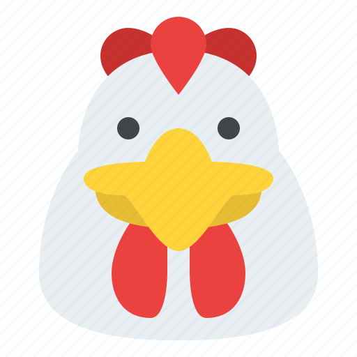 Chicken, animal, face, avatar, nature, life, farm icon - Download on Iconfinder