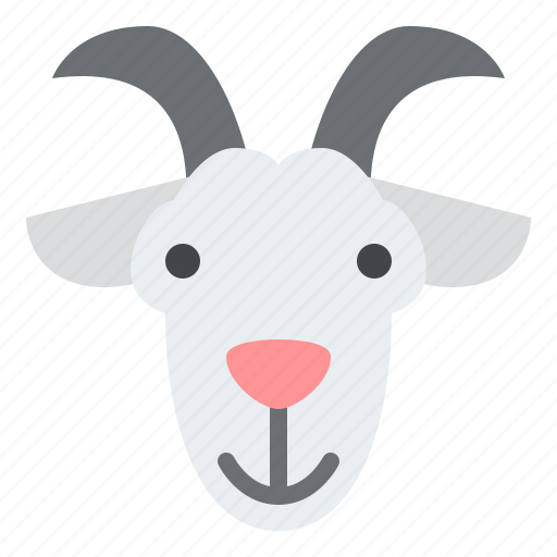 Goat, animal, face, avatar, nature, farm icon - Download on Iconfinder