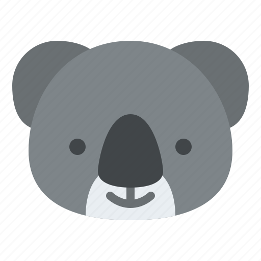 Koala, animal, face, avatar, nature, wild, life icon - Download on Iconfinder