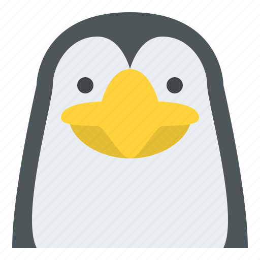 Penguin, animal, face, avatar, nature, life, sea icon - Download on Iconfinder