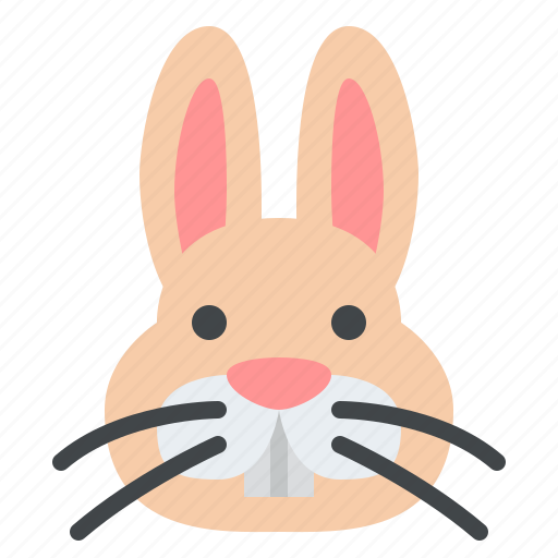 Rabbit, animal, face, avatar, nature, life, farm icon - Download on Iconfinder