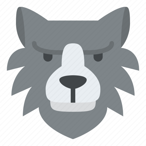 Wolf, animal, face, avatar, nature, wild, life icon - Download on Iconfinder