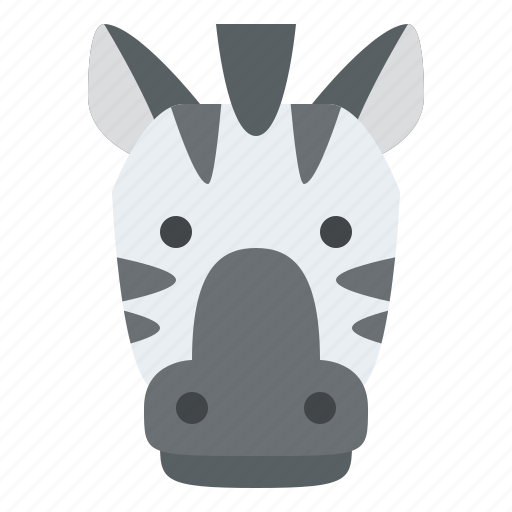 Zebra, animal, face, avatar, nature, wild, life icon - Download on Iconfinder