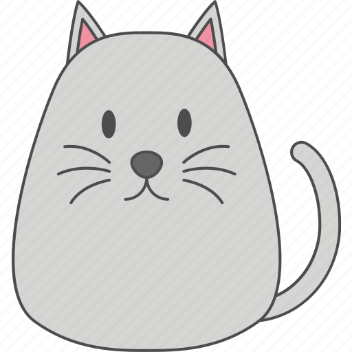 Animal, cat, cartoon, wildlife, wild icon - Download on Iconfinder