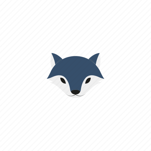 Animal, concept, design, face, fox, mammals, wolf icon - Download on Iconfinder