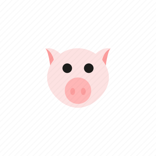 Animal, concept, design, face, farm, mammals, pig icon - Download on Iconfinder
