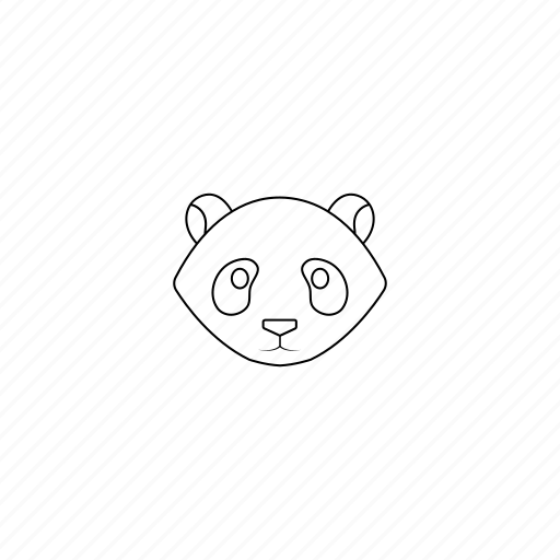 Animal, concept, design, face, mammals, panda, sweet icon - Download on Iconfinder
