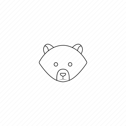 Animal, bear, concept, design, face, mammals, wild icon - Download on Iconfinder