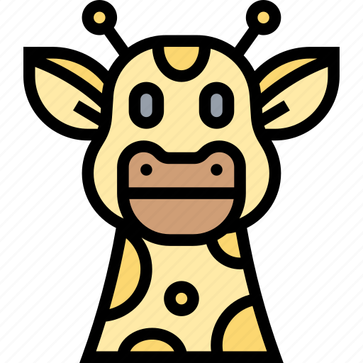Giraffe, tallest, africa, animal, savannas icon - Download on Iconfinder