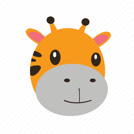 Giraffe, animal, zoo, wild, animals, cute, cartoon icon - Download on Iconfinder