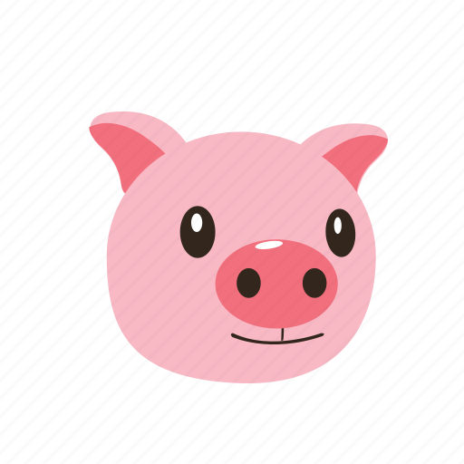 Pig, animal, cute, zoo, wild, nature, forest icon - Download on Iconfinder