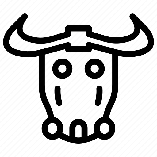 Animal, buffalo, bull, cow icon - Download on Iconfinder