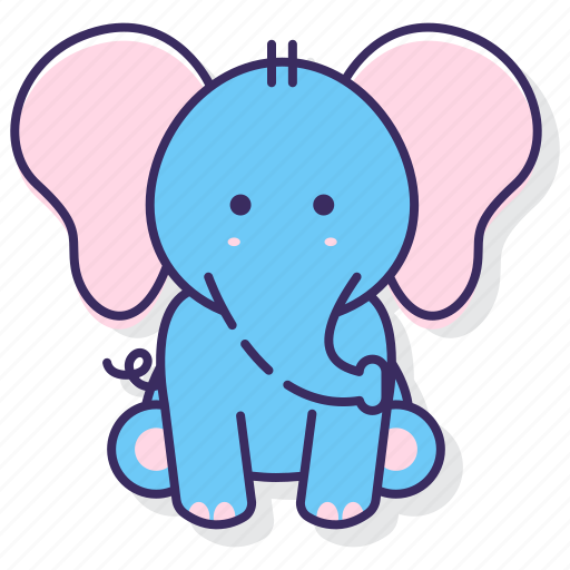 Elephant, mammal, zoo icon - Download on Iconfinder