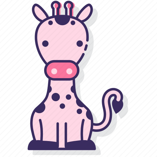 Giraffe, animal, zoo icon - Download on Iconfinder