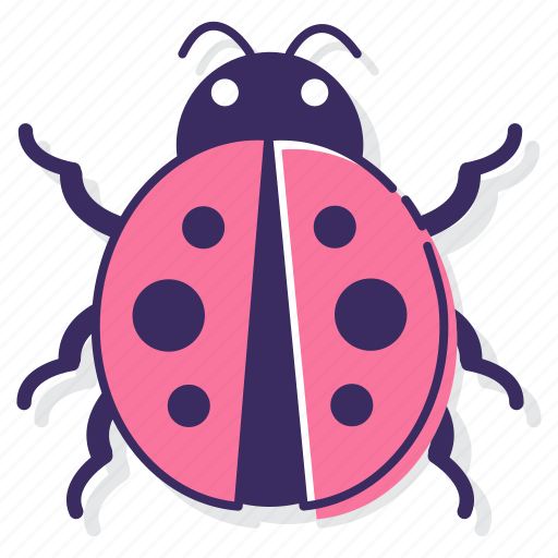 Ladybug, bug, dots, insect icon - Download on Iconfinder