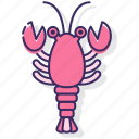 lobster, animal, sea