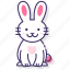 rabbit, animal, bunny 