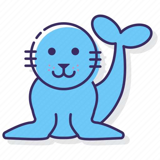 Seal, animal, sea icon - Download on Iconfinder