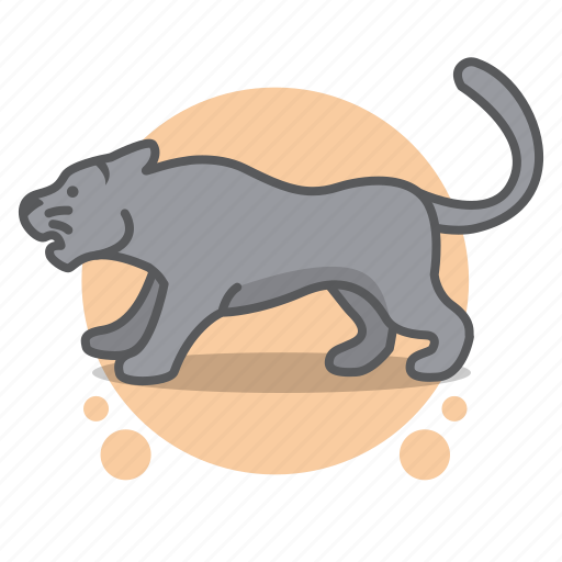Animal, nature, world, puma, black panther icon - Download on Iconfinder