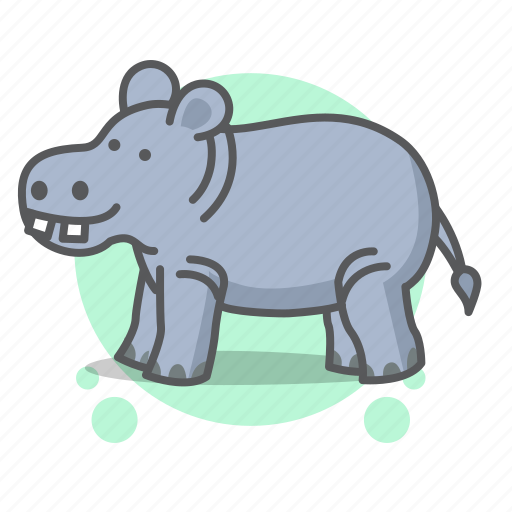 Animal, nature, world, hippopotamus icon - Download on Iconfinder