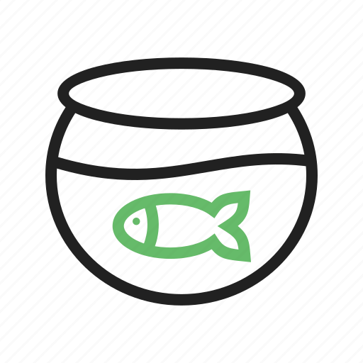 Aquarium, bowl, fish, fishbowl, pet, tank, water icon - Download on Iconfinder