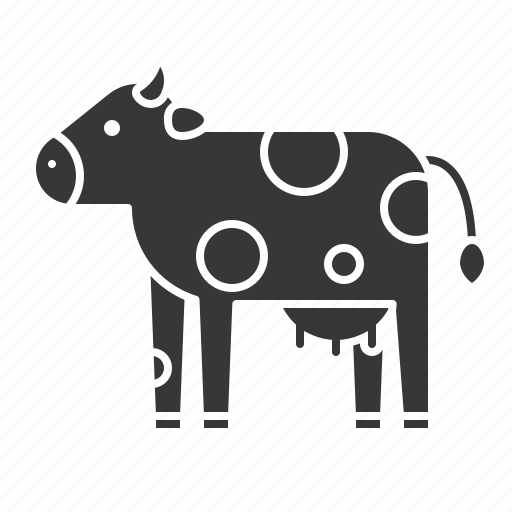 Animal, cow, mammal, wildlife, zoo icon - Download on Iconfinder
