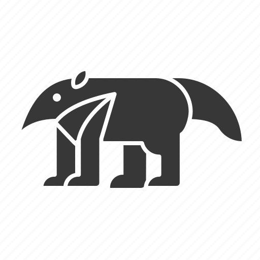Animal, anteater, mammal, wildlife, zoo icon - Download on Iconfinder