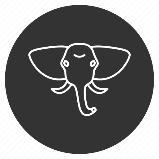 Animal, elephant, fauna, mammal, mammoth, nature, wildlife icon - Download on Iconfinder