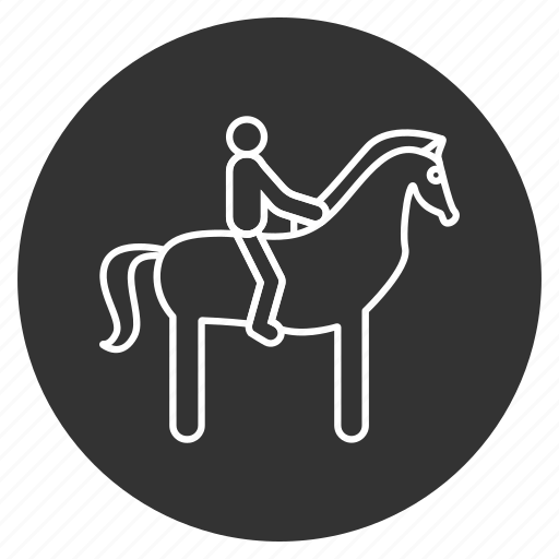 Cavalier, equestrian, horse, horseman, knight, ride, rider icon - Download on Iconfinder