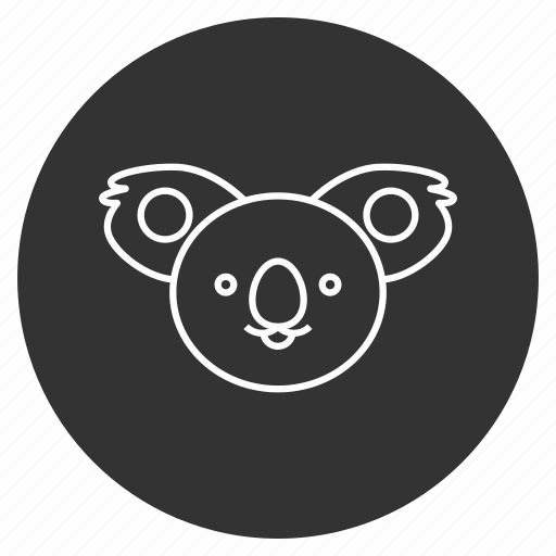 Animal creative, avatar, dreaming, face, koala bear, sleep, smiley icon - Download on Iconfinder