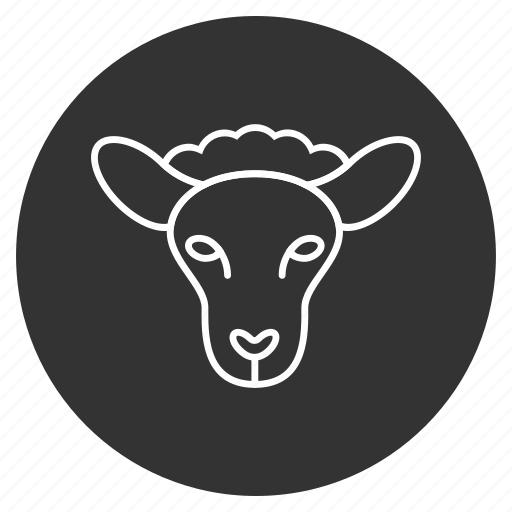 Agriculture, animals, lamb, ram, sheep, veterinary, wool icon - Download on Iconfinder