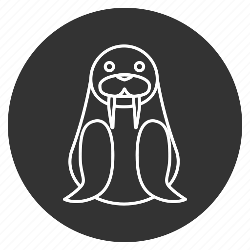 Sea cow, sea horse, walrus, manatee icon - Download on Iconfinder