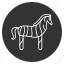 animal, cute, horse, pony, safari, zebra, zoo 