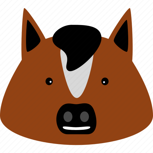 Dobbin, equine, horse, hoss, nag, pony, animal icon - Download on Iconfinder