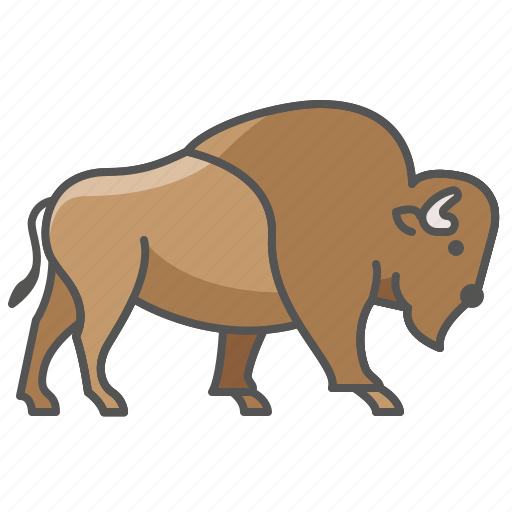 Animal, bison, wild icon - Download on Iconfinder