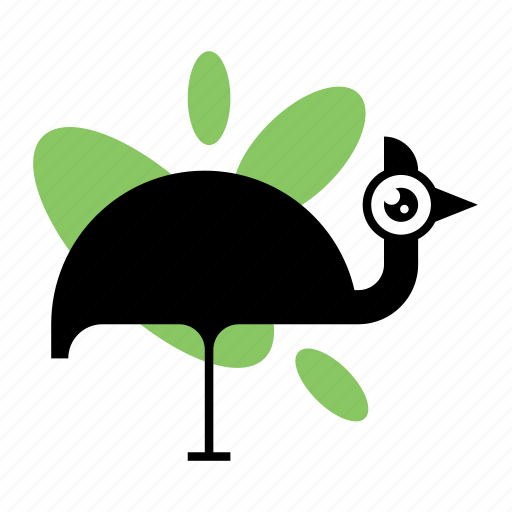 Animal, bird, cassowary, wild, zoo icon - Download on Iconfinder