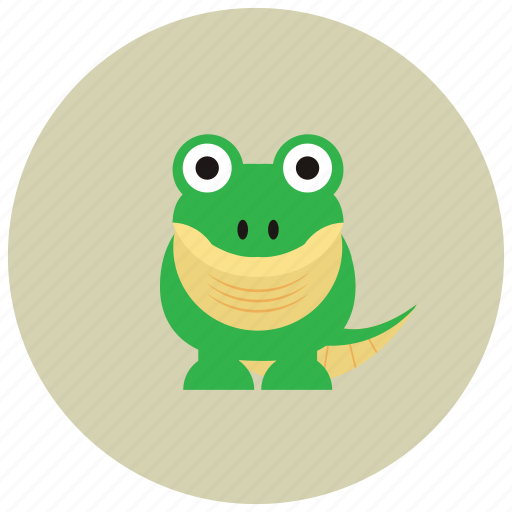 Animals, crocodile, dinasour, river, tail icon - Download on Iconfinder