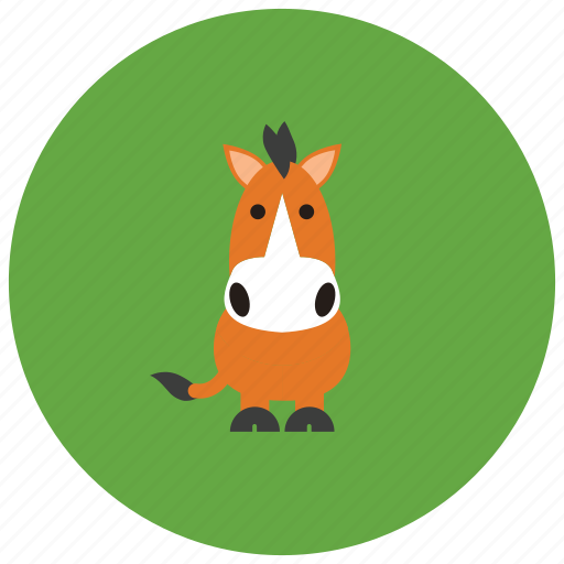 Animals, hoofs, horse, pony, ride, tail icon - Download on Iconfinder