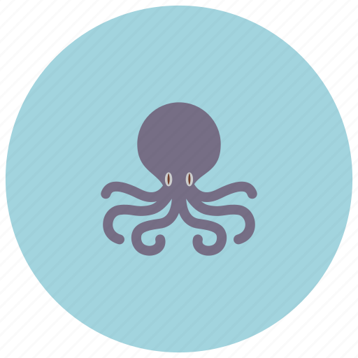 Animals, ocean, octupus, sea, tentacles icon - Download on Iconfinder