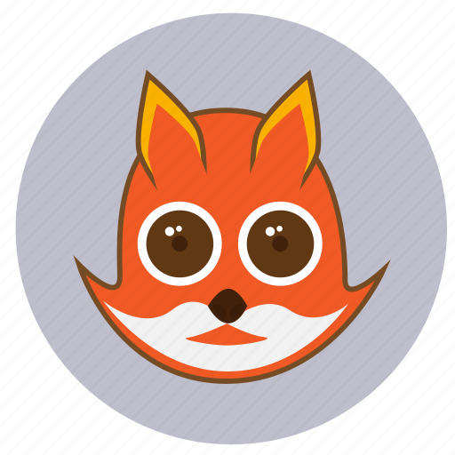 Animals, big eyes, cute, ears, face, fox, mystic icon - Download on Iconfinder