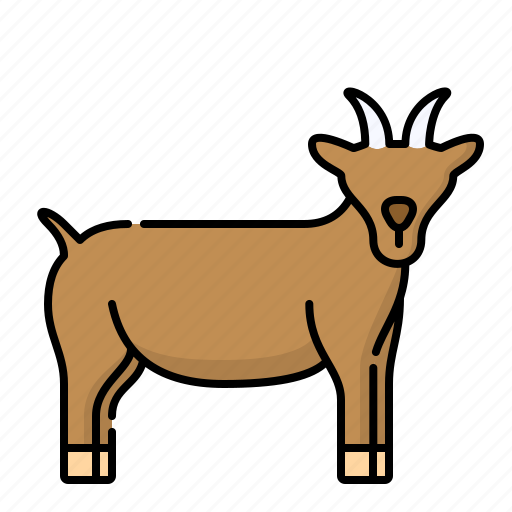 Animal, animals, farm, goat icon - Download on Iconfinder