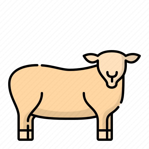 Animal, animals, farm, sheep icon - Download on Iconfinder