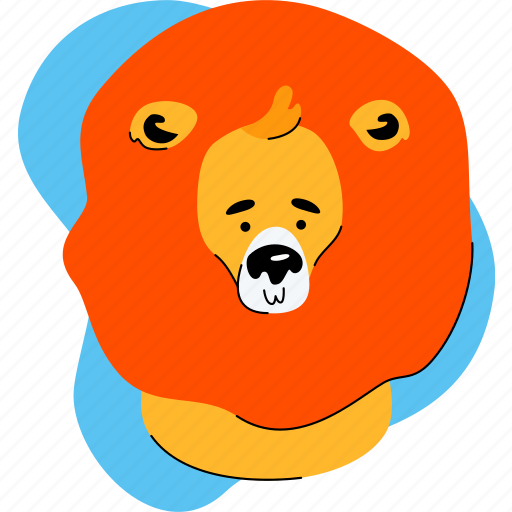 Lion, wild, animal, zoo icon - Download on Iconfinder