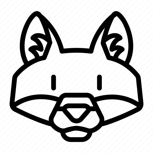 Mammal, fox, mood, emoji, feelings, expression, cool icon - Download on Iconfinder